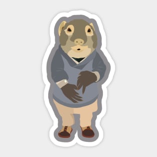 Ratty Sticker